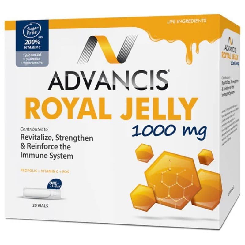 ADVANCIS Royal Jelly 1000mg - 20 Vials