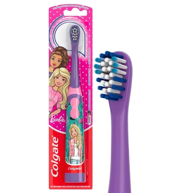 COLGATE Battery Operated Kids Toothbrush - Barbie