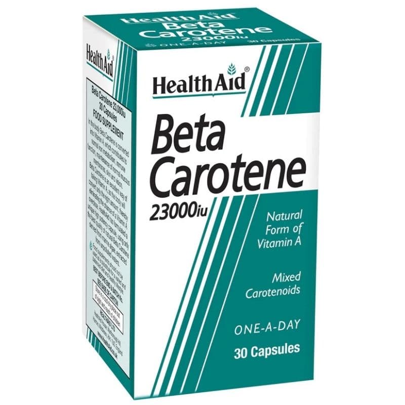 HEALTH AID Beta Carotene - 30 Capsules