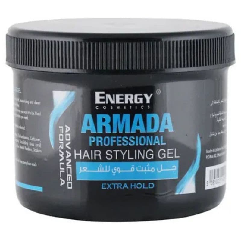Energy Armada Extra Hold Blue Hair Styling Gel - 500ml