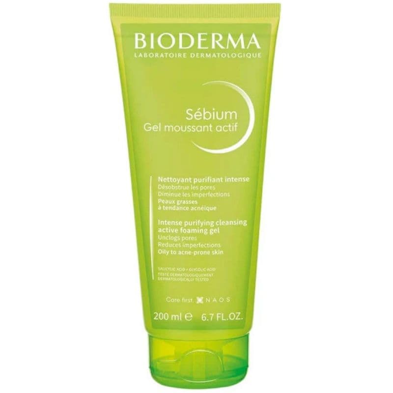 BIODERMA Sebium Moussant Actif Foaming Gel - 200ml BIO215