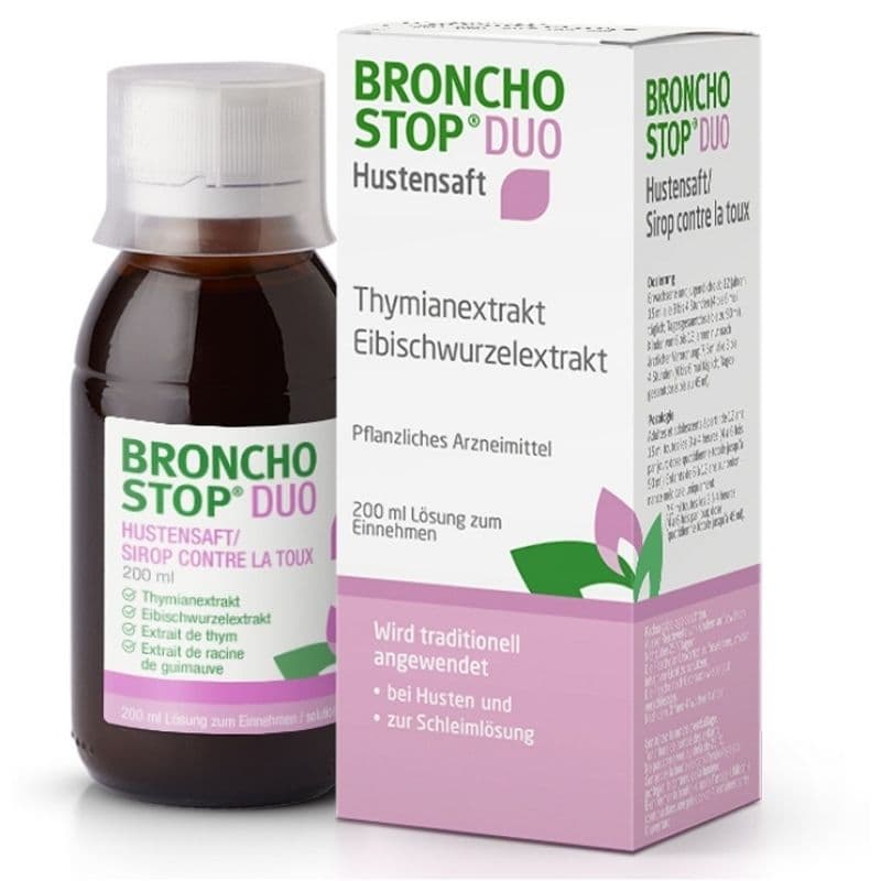 BRONCHOSTOP Duo Thyme/Marshmallow Root - 200ml Syrup