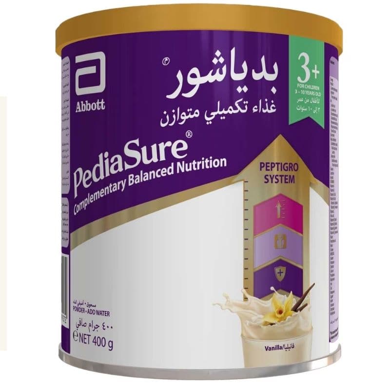 PEDIASURE 3+ Vanilla - 400g Milk Formula Powder