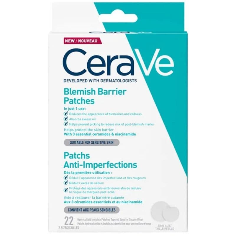 CERAVE Blemish Barrier Patches - 22 Pieces FM30011