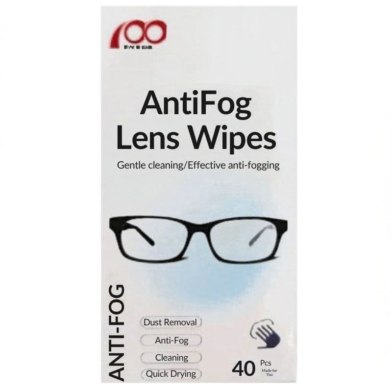 Antifog Lens Cleaning Wipes 100 EYEWEAR - 40 Pieces 158014
