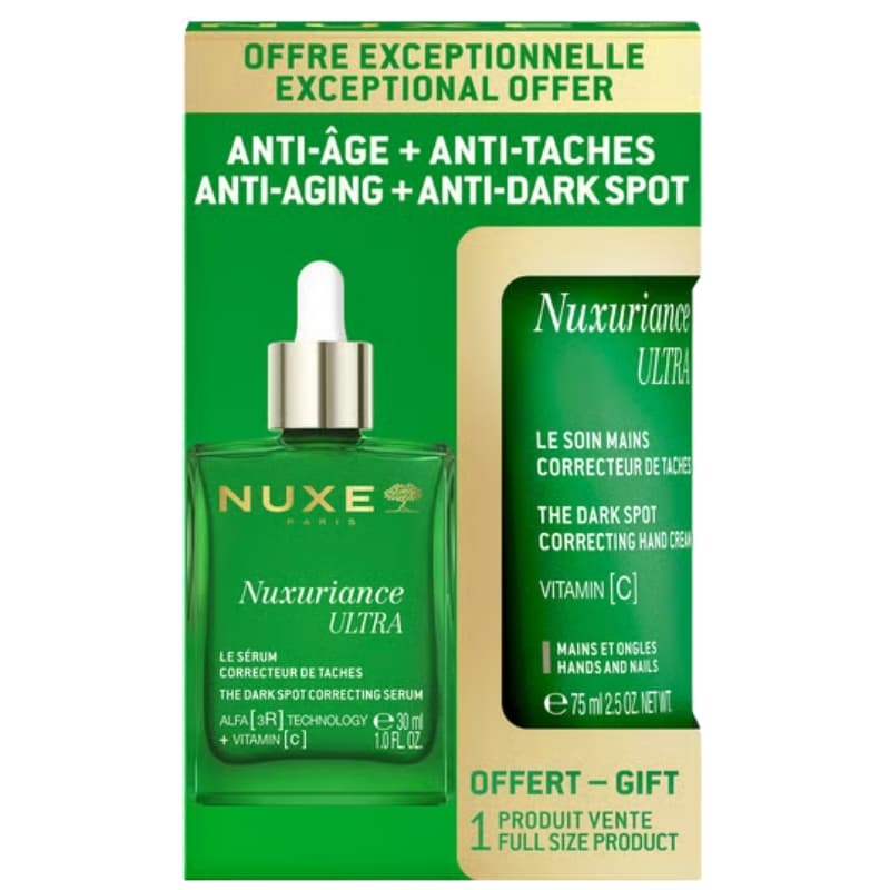 NUXE Promo Nuxuriance Ultra Serum 30ml + Dark Spot Hand Cream - 75ml Vnm2438