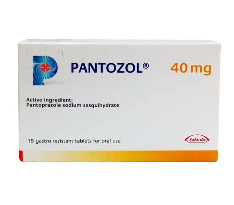 PANTOZOL 40mg Pantoprazole - 15 Tablets