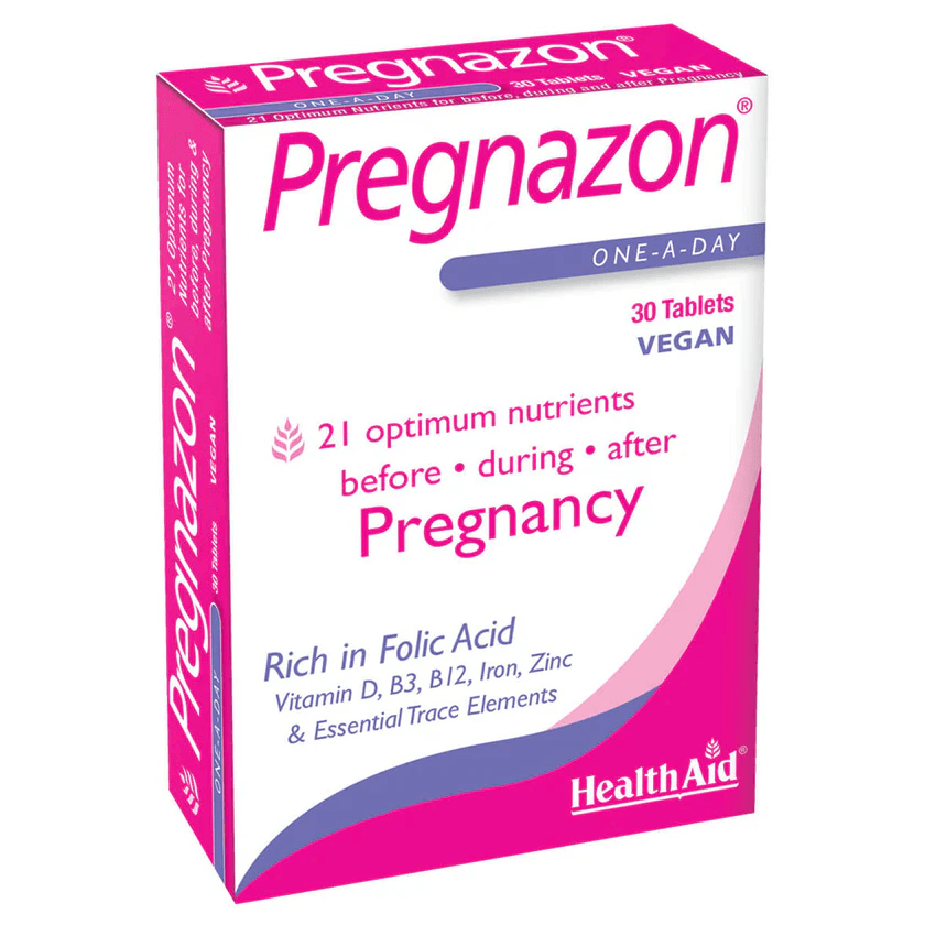 HEALTH AID Pregnazon - 30 Tablets