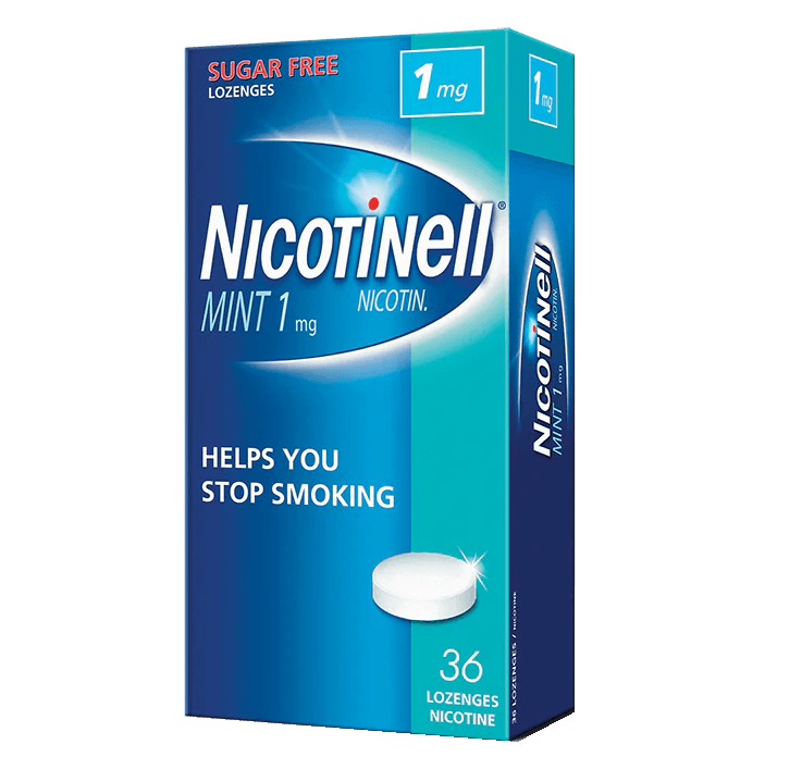 NICOTINELL 1mg Nicotine - 36 Mint Lozenges