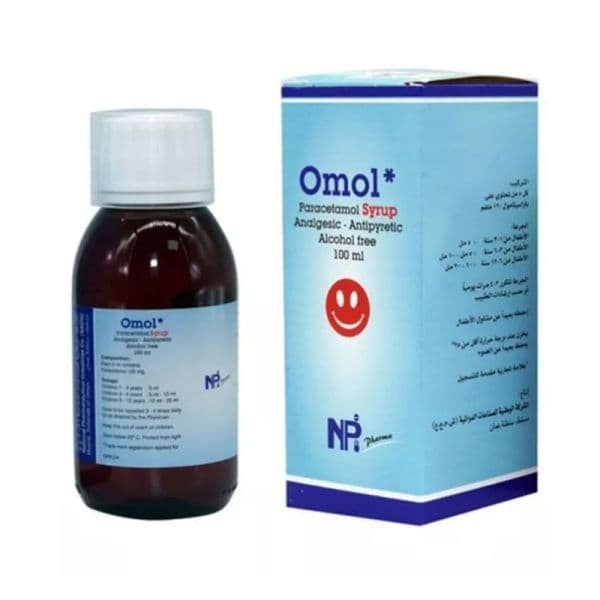 OMOL 120mg/5ml Paracetamol - 100ml Syrup