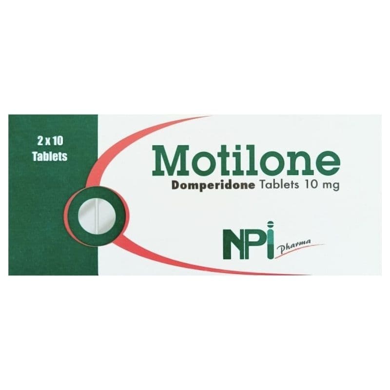 MOTILONE 10mg Domperidone - 20 Tablets