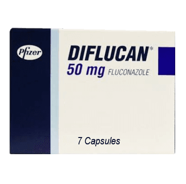 DIFLUCAN 50mg Fluconazole - 7 Capsules