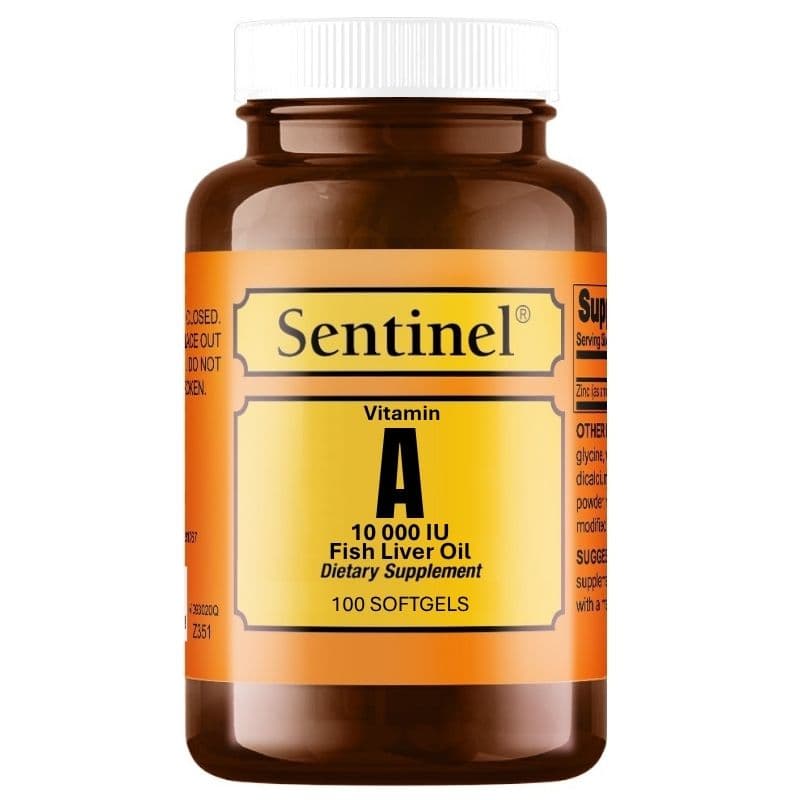 SENTINEL Vitamin A 10000IU - 100 Softgels