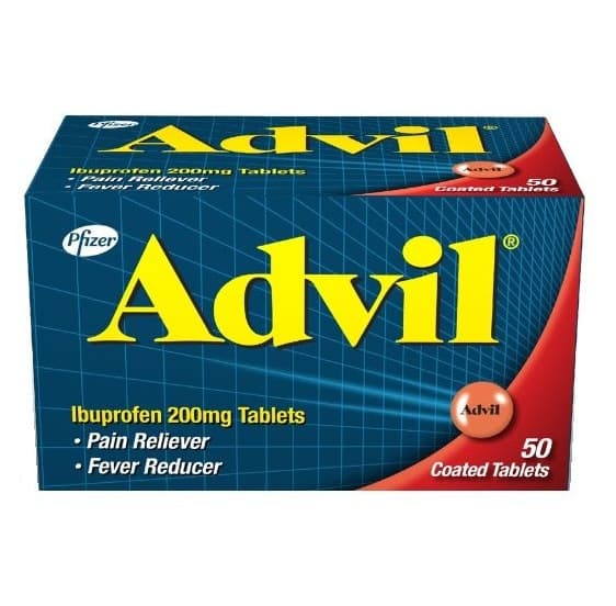 ADVIL 200mg Ibuprofen - 50 Tablets