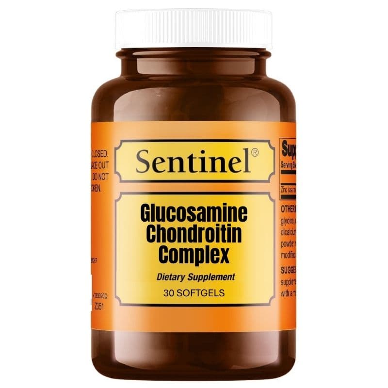 SENTINEL Glucosamine Chondroitin Complex - 30 Softgels