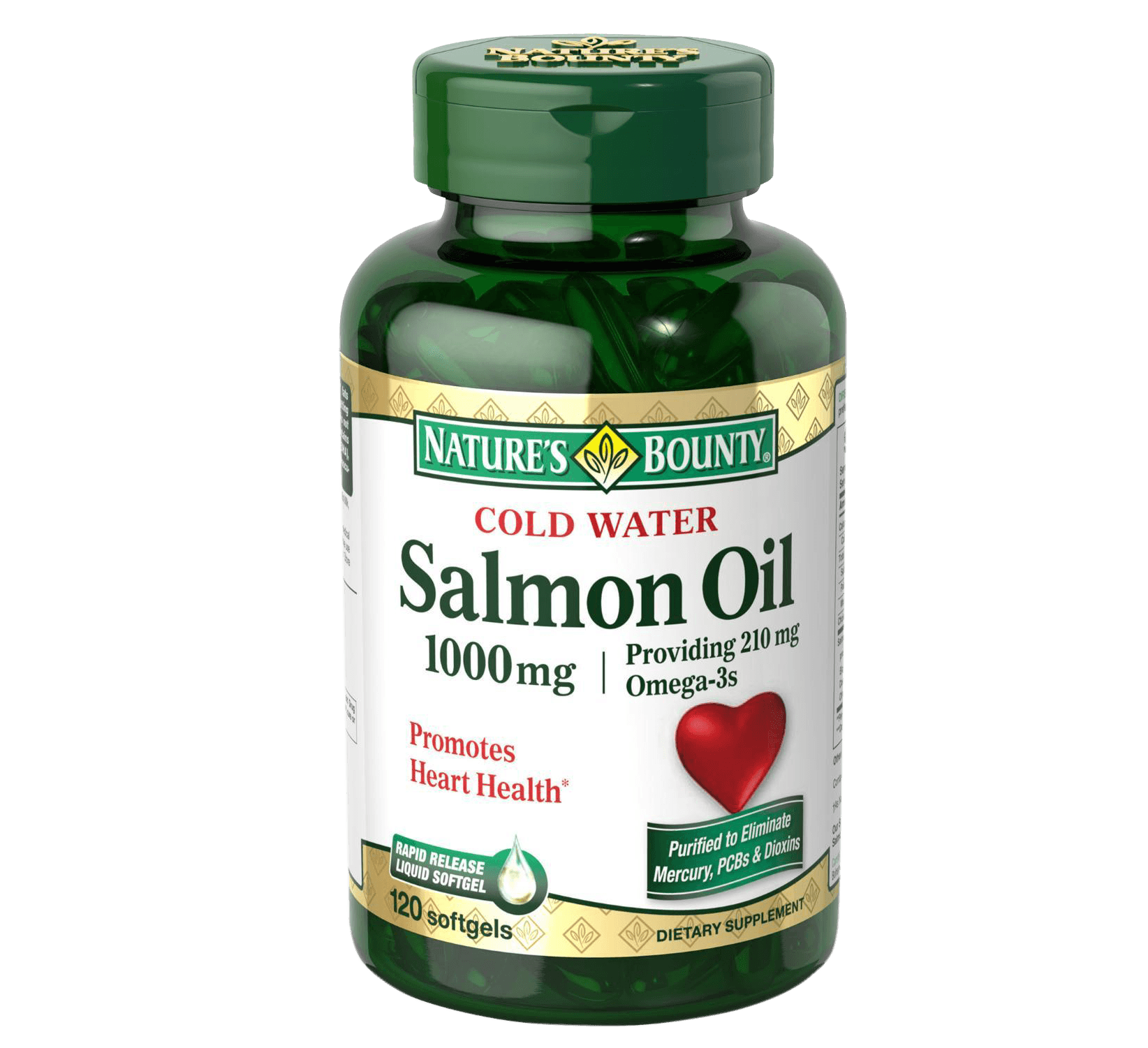 NATURES BOUNTY Omega 3 Salmon Oil 1000mg - 120 Tablets