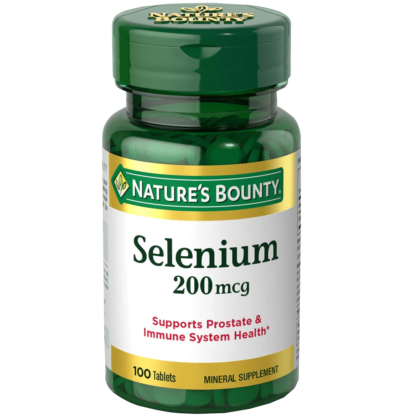 NATURES BOUNTY Selenium 200mcg - 100 Tablets