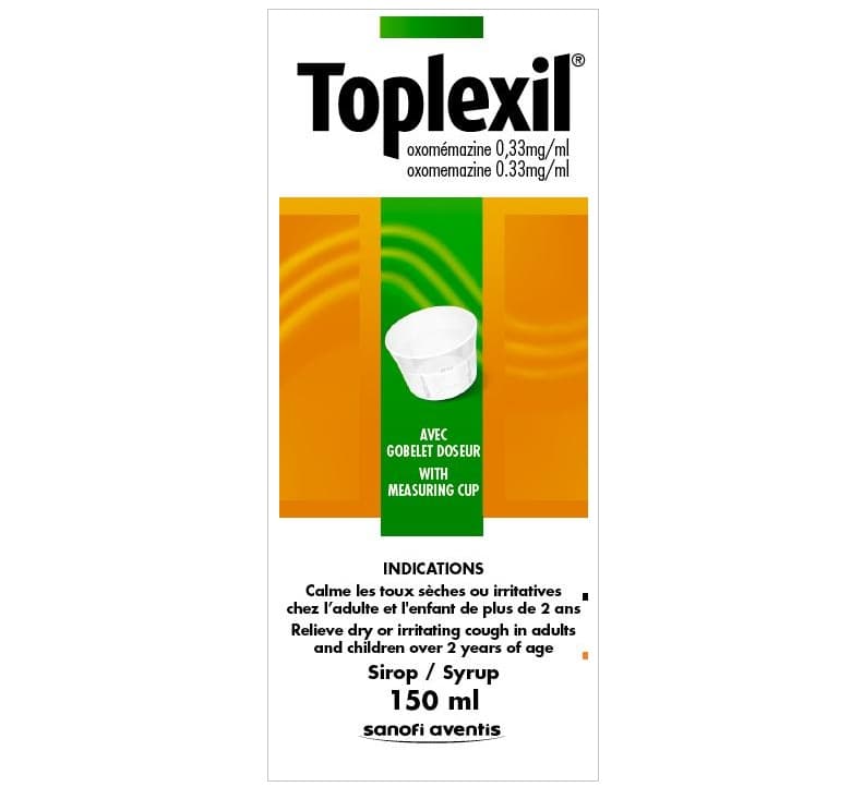 TOPLEXIL 0.33mg/ml Oxomemazine - 150ml Syrup