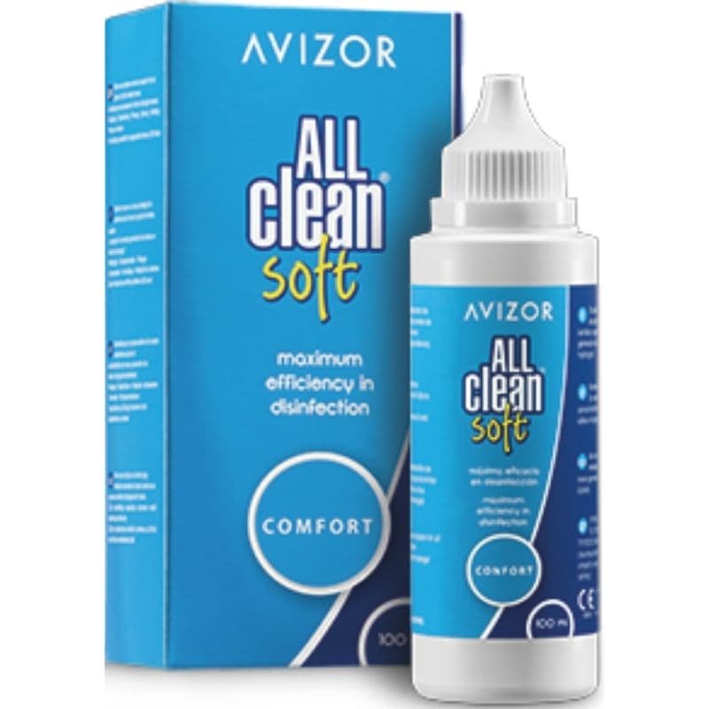 AVIZOR All Clean Soft Contact Lens Solution - 100ml