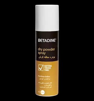 BETADINE Dry Powder Spray - 55g