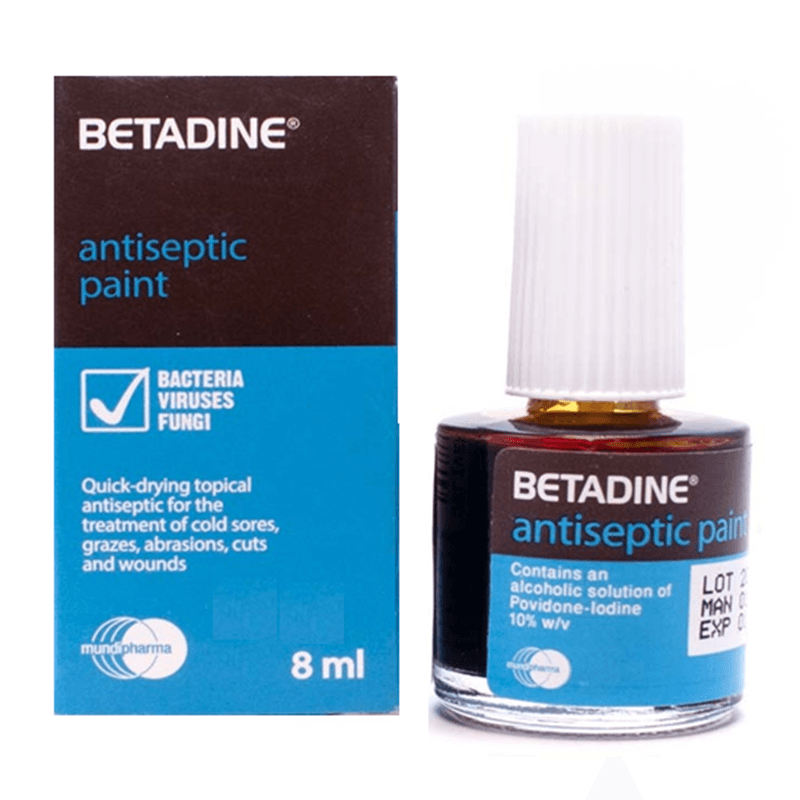 BETADINE Antiseptic Paint Solution - 8ml