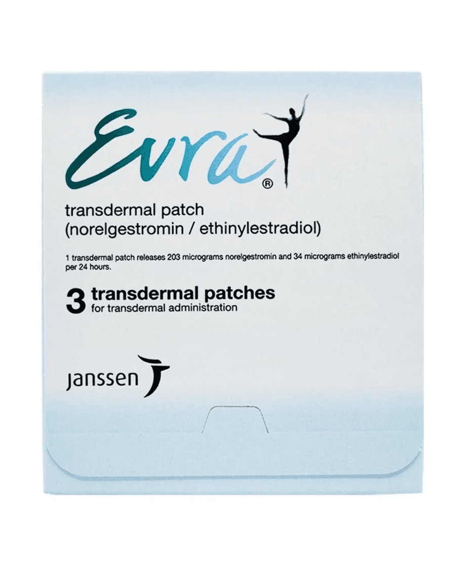 EVRA Norelgestromin/Ethinylestradiol - 3 Transdermal Patches