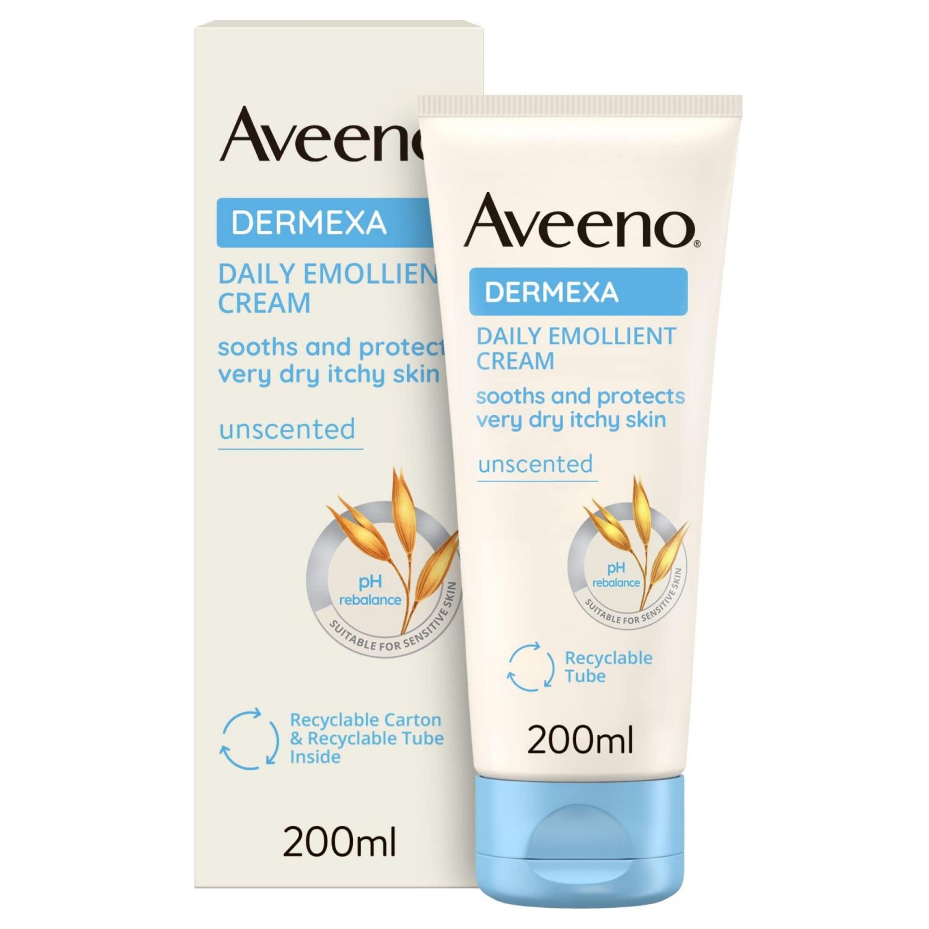 AVEENO Dermexa Soothing Emollient Cream - 200ml AVR008