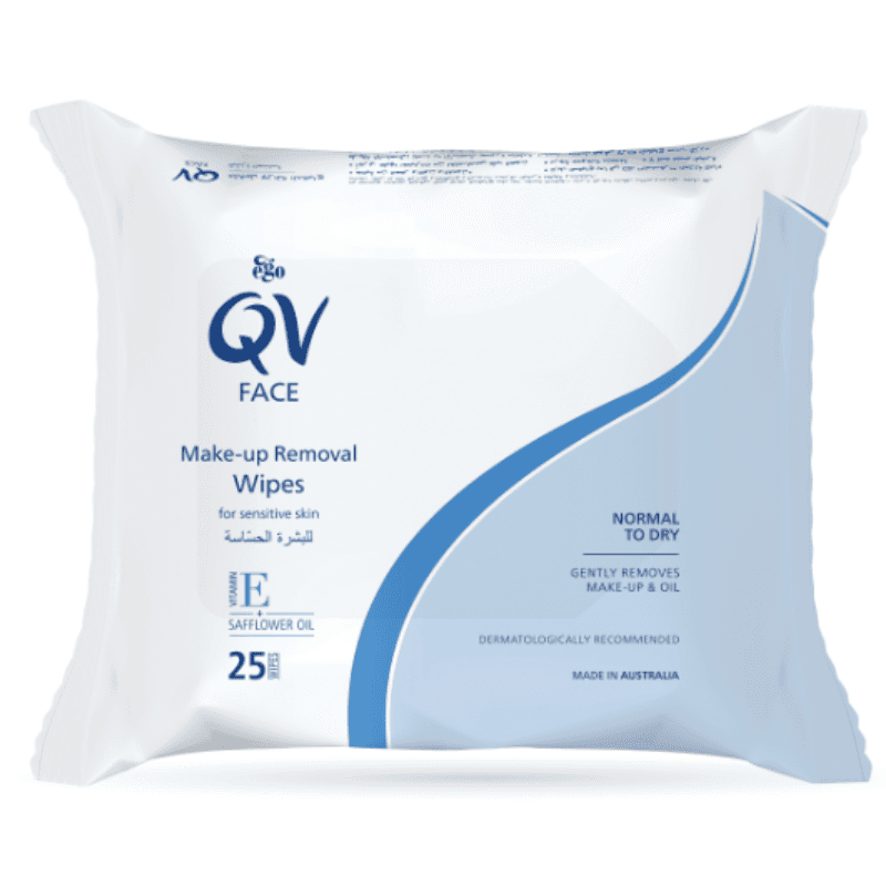 QV Face Make Up Removal Wipes - 25 Pieces 59431