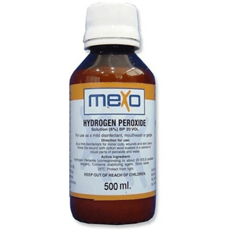 MEXO - 6% Hydrogen Peroxide Liquid - 500ml 122270