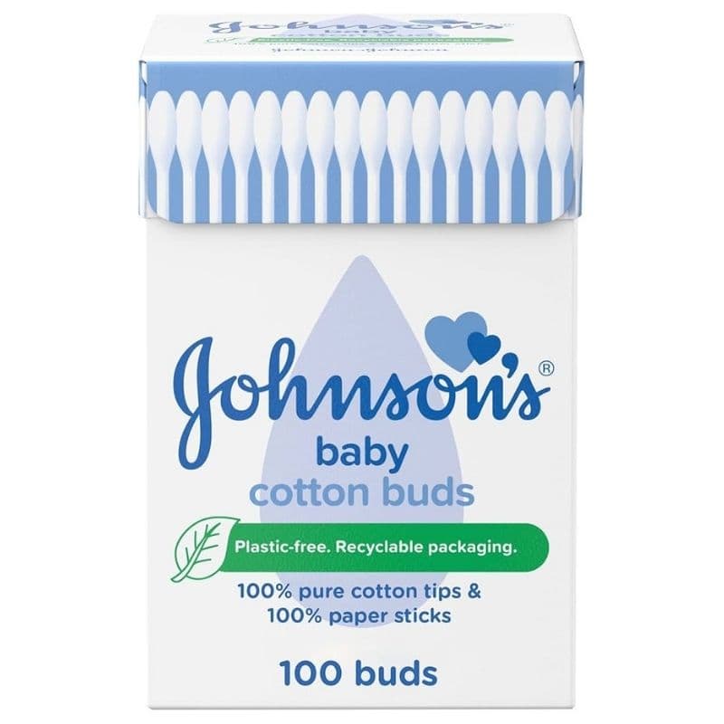 JOHNSON & Johnson Baby Cotton Buds - 100 Pieces JJCBTR004