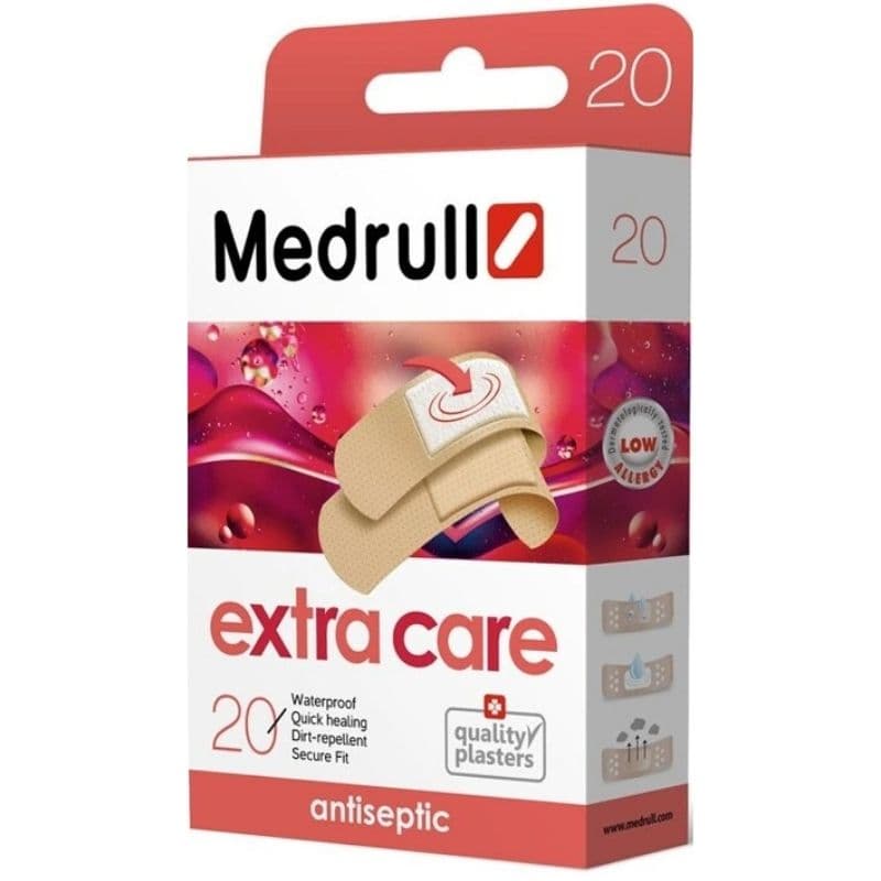 MEDRULL Extra Care Wound Plasters - 20 Pieces