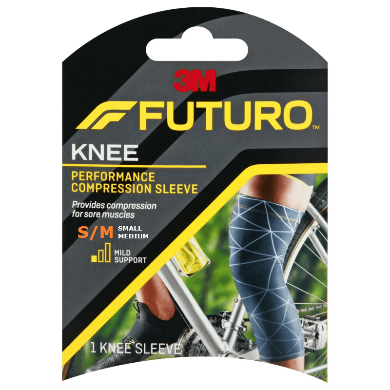 FUTURO Knee Sleeve Performance Compression - Small/Medium 80101