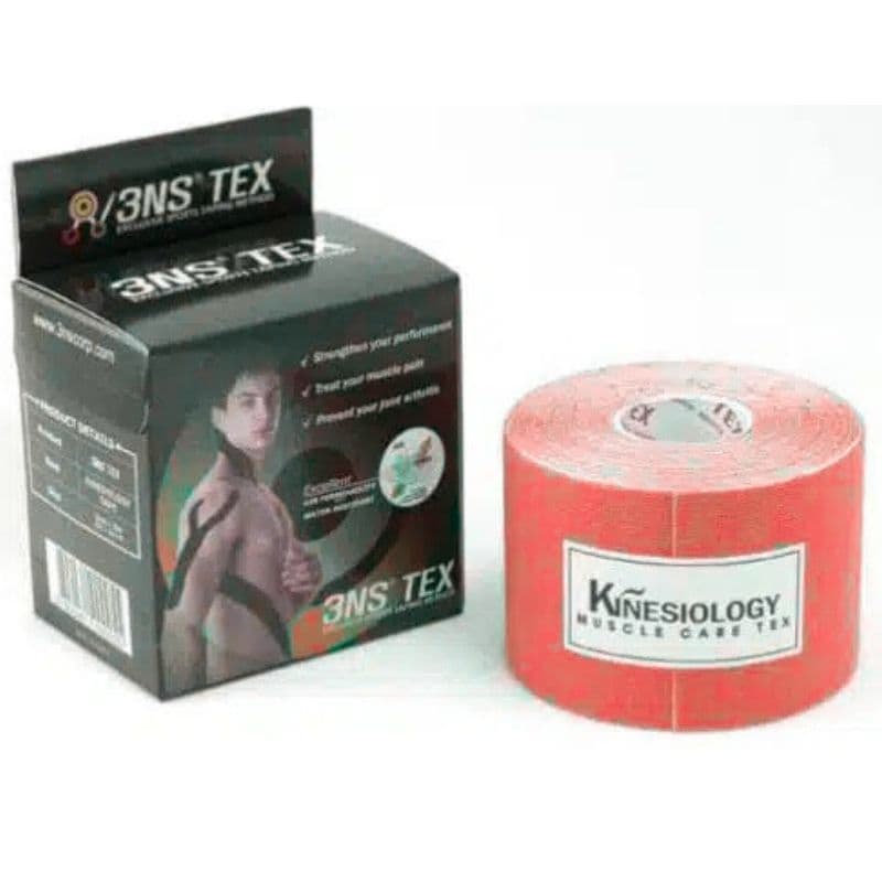 3NS TEX Roll Kinesiology Tape Red 5cmx5m - 1 Piece