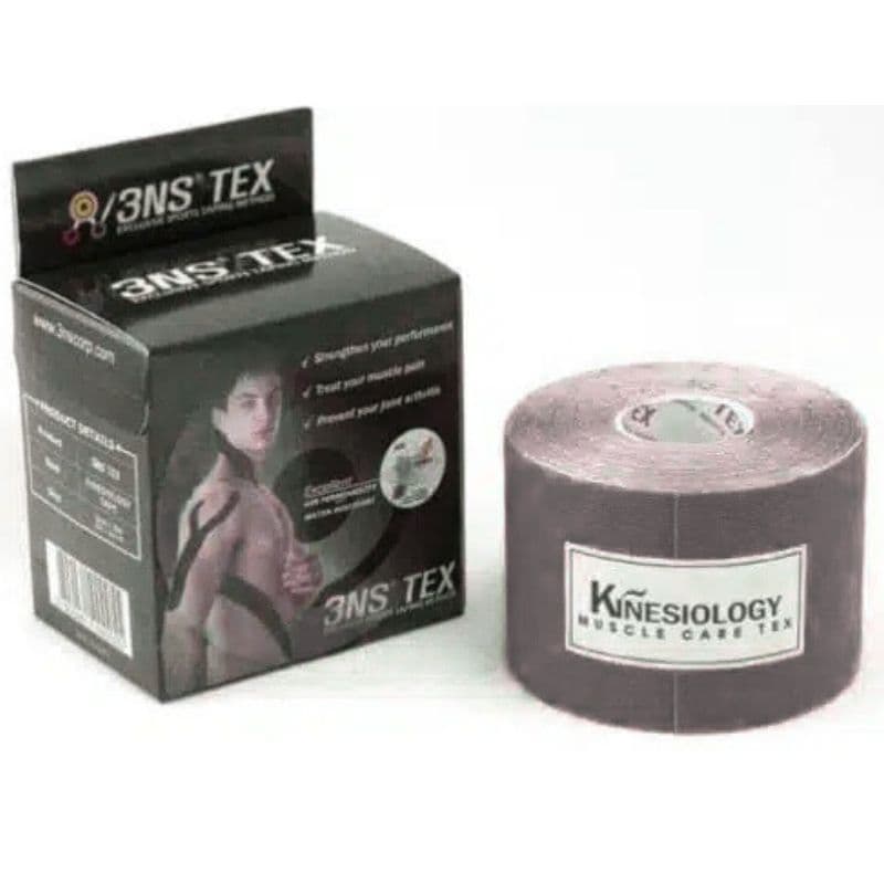 3NS TEX Roll Kinesiology Tape Black 5cmx5m - 1 Piece