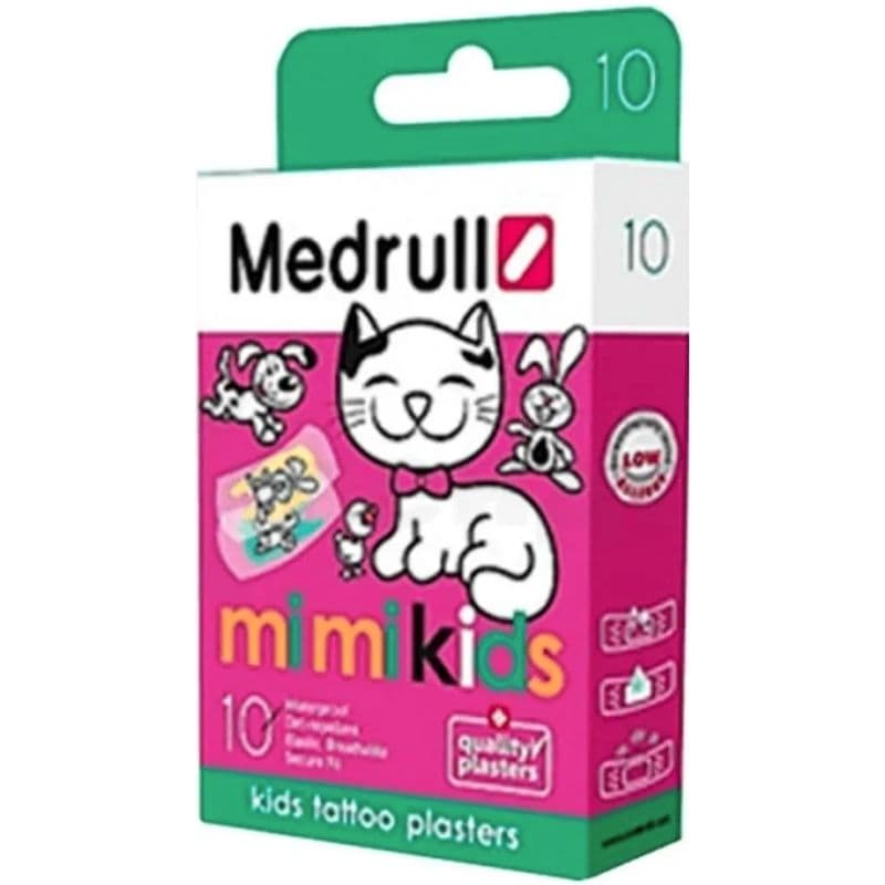 MEDRULL Mimi Kids Wound Plasters - 10 Pieces