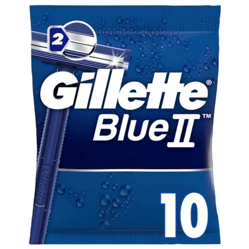 GILLETTE Blue II Bag - 10 Disposable Razors 5600