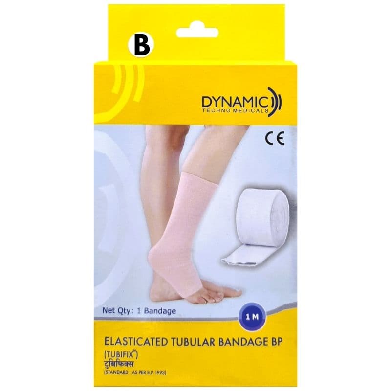 DYNA Tubi-fix Tubular Elastic Bandage Size B - 6.25cmx1m 109536