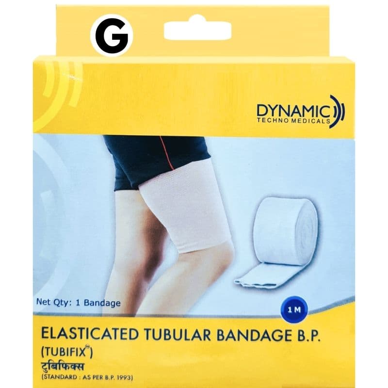 DYNA Tubi-fix Tubular Elastic Bandage Size G - 12cmx1m 105754