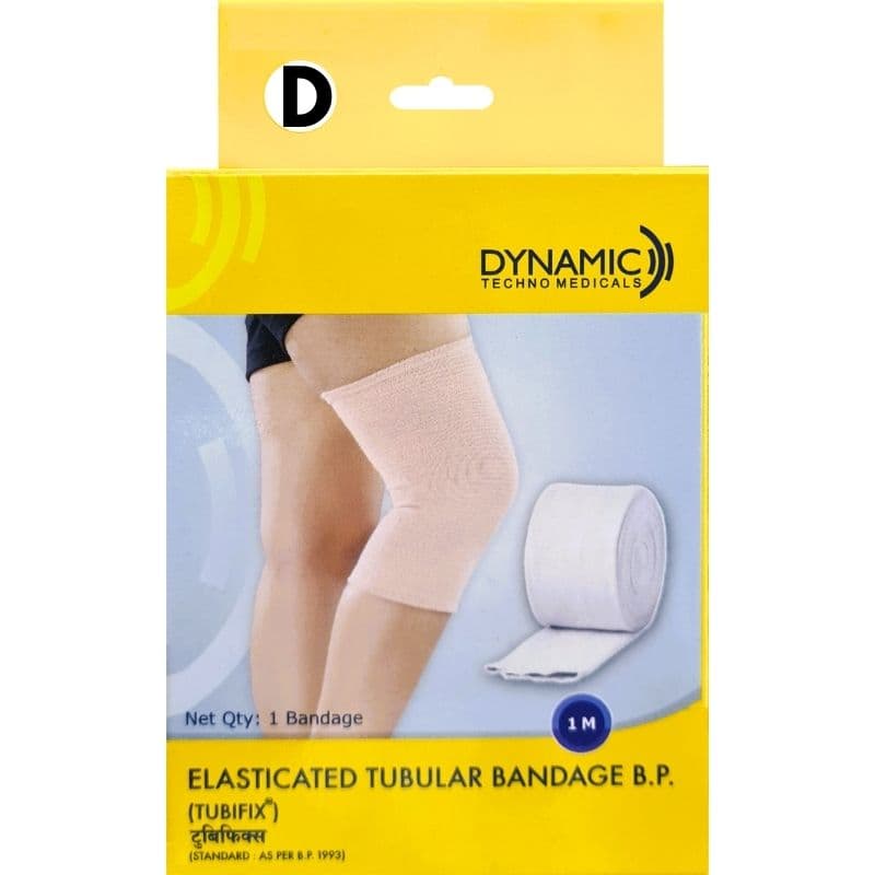 DYNA Tubi-fix Tubular Elastic Bandage Size D - 7.5cmx1m 105747