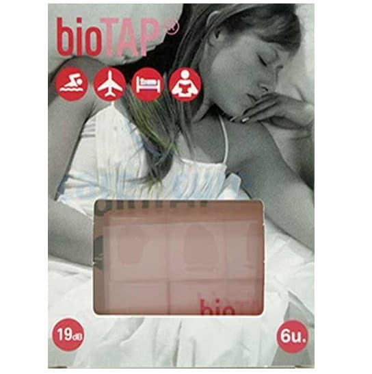 BIOTAP Earplugs Silicon Pink - 6 Pieces 63820237