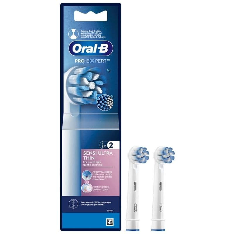 ORAL-B Refill Sensi Ultrathin Toothbrush Replacement - 2 Pieces Ob740-0 10500