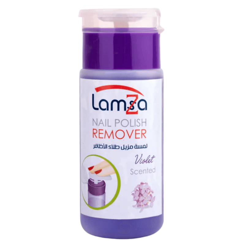 LAMSA Nail Polish Remover Pump Violet - 105ml 3103