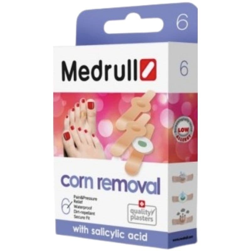 MEDRULL Corn Removal Plasters - 6 Pieces