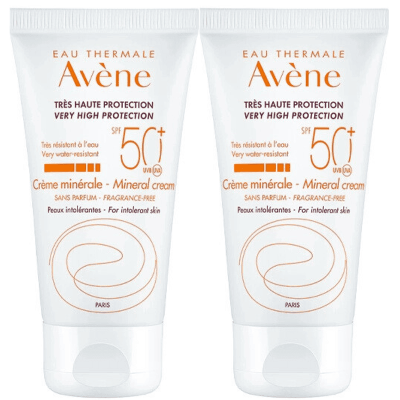 AVENE Sun Mineral SPF50 Plus Cream - 50ml B1G1F 567151