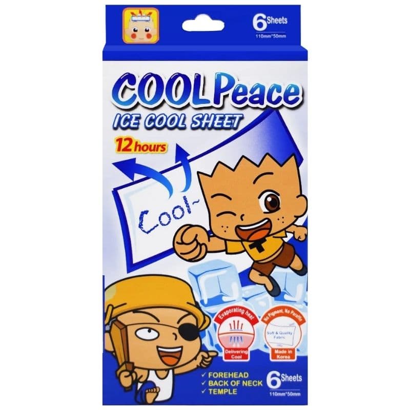 COOL PEACE Ice Cool Sheet - 6 Pieces 16665
