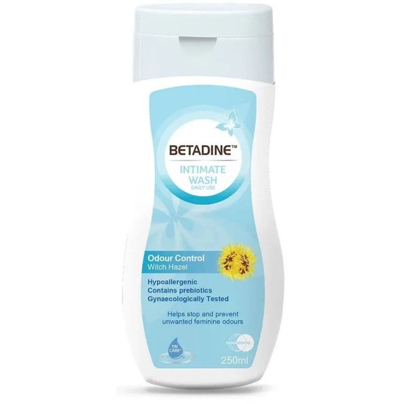 BETADINE Daily Intimate Wash Odour Control Witch Hazel - 250ml