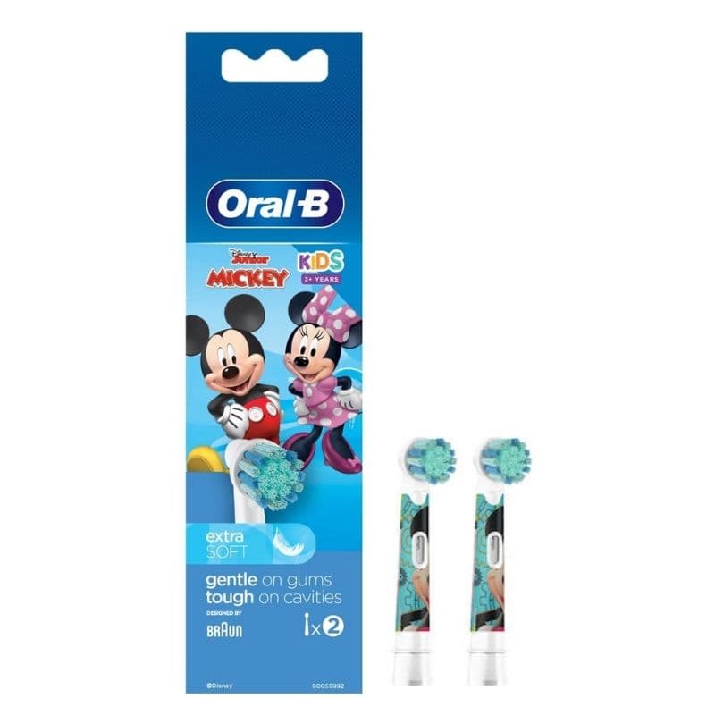 ORAL-B Refill Kids 3+ Years Extra Soft Disney Junior Mickey