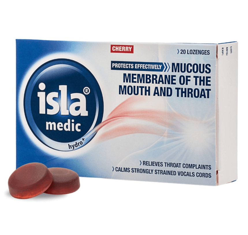 ISLA Medic Hydro+ Cherry - 20 Lozenges