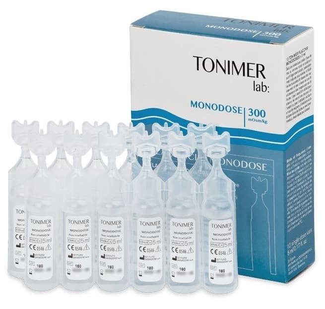 TONIMER Lab Monodose 300 Single Dose - 5ml x 12 Vials