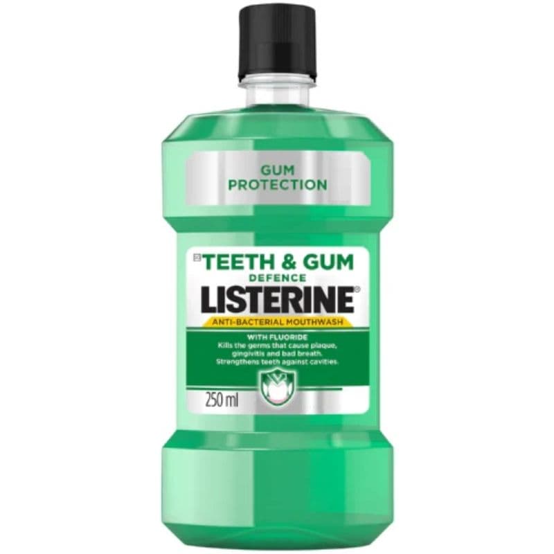 LISTERINE Teeth & Gum Defence Mouthwash - 250ml - LSR600
